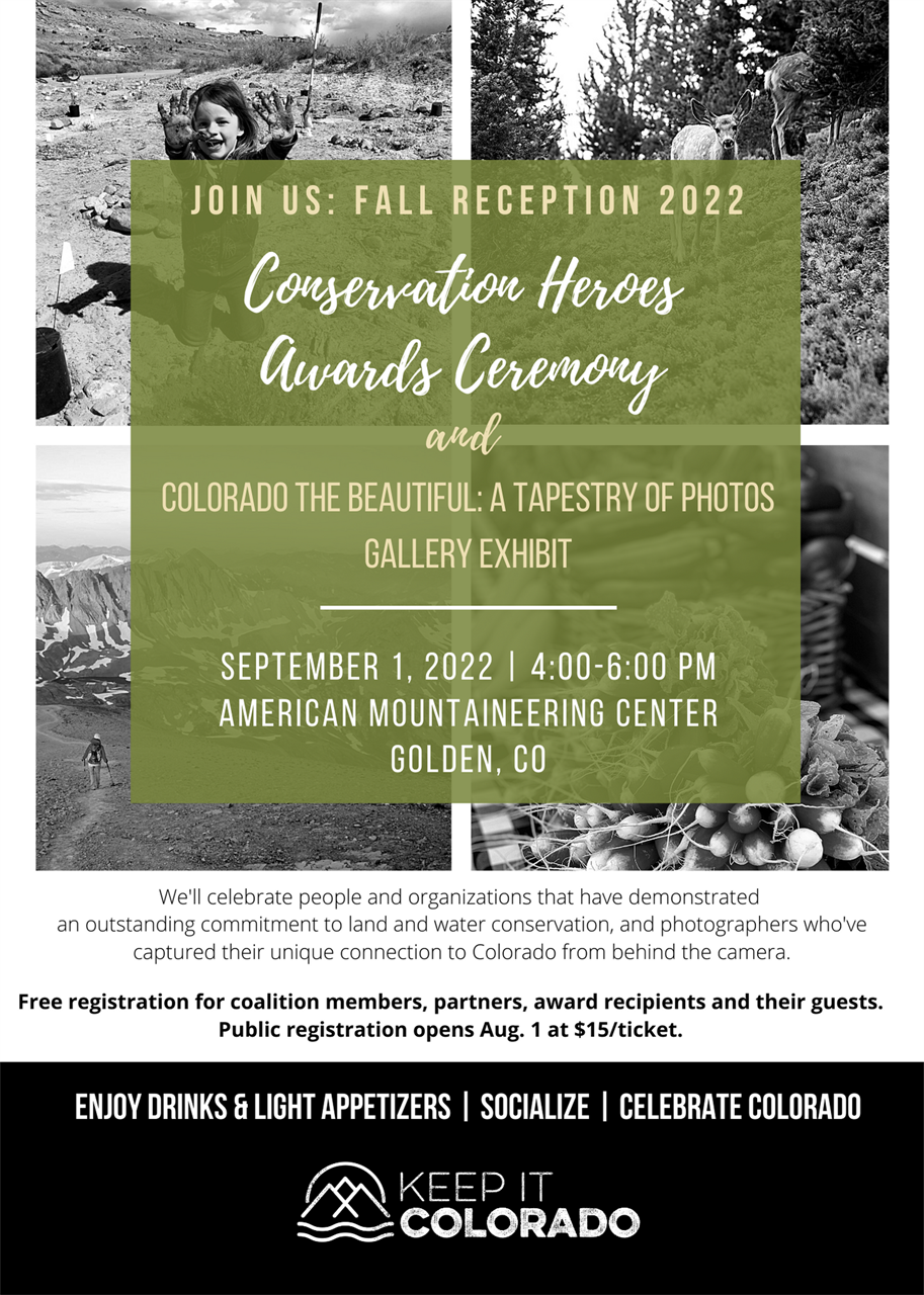 Fall Reception event invitation